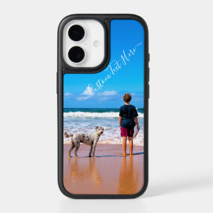 Your Photo iPhone Case with Custom Text