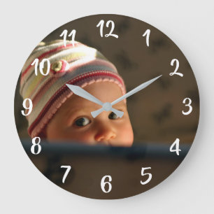 Your Photo Keepsake Large Clock