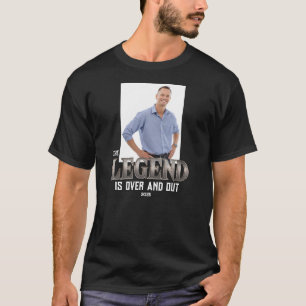 Your Photo Legend Retirement T-Shirt