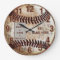 Your Photo, Logo Personalised Baseball Wall Clock
