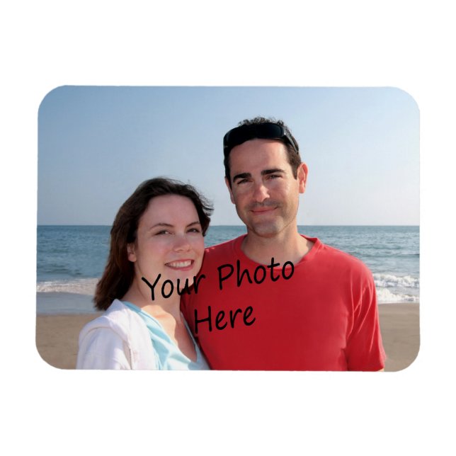 Your Photo On A Flexible Magnet (Horizontal)