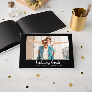 Your Photo on Cover Wedding  Guest Book