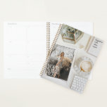 Your Photo on Magazine! Personalised Chic Office Planner<br><div class="desc">Enjoy your photo on a magazine! Easily customise this personalised Smart Working Chic Office Desktop Portable Planner, write your to-do list and organise your dreams. It can be an amazing home office decor. Upload your own photo, and it will be automatically set into the magazine! Customise handwritten script text on...</div>