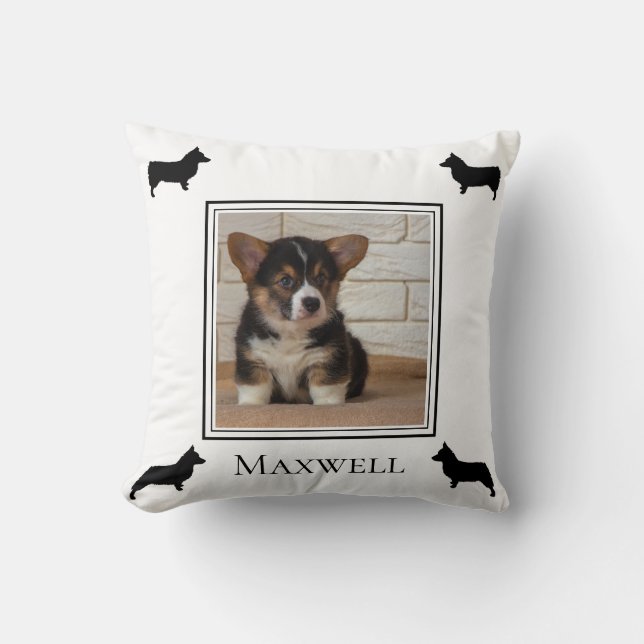 Your Photo Pembroke Welsh Corgi Cushion (Front)