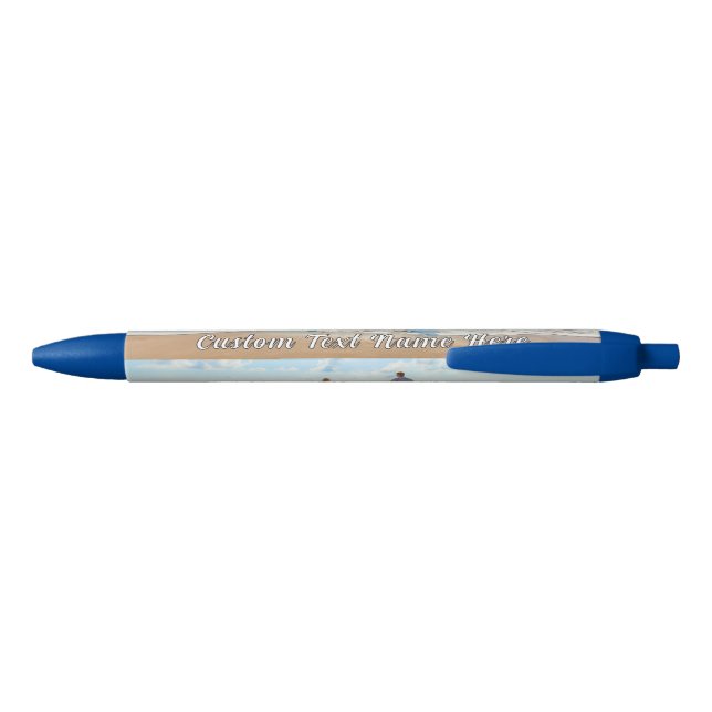 Your Photo Pen Gift with Custom Text Name (Back)