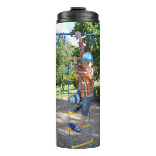 Your photo, personalisation thermal tumbler