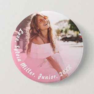 Your Photo Personalised School Photo Button