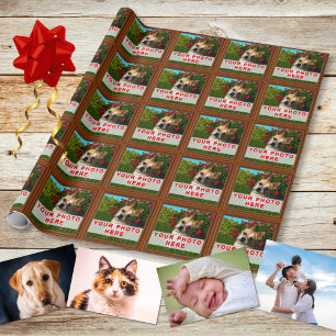 YOUR PHOTO Personalised Wrapping Paper