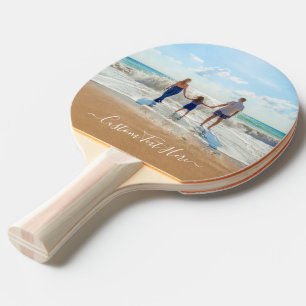Your Photo Ping Pong Paddle with Custom Text