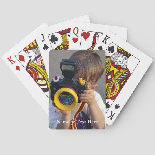 Your Photo Playing Cards personalise (Back)