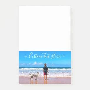 Your Photo Post it Notes with Custom Text