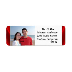 Your Photo Return Address Labels