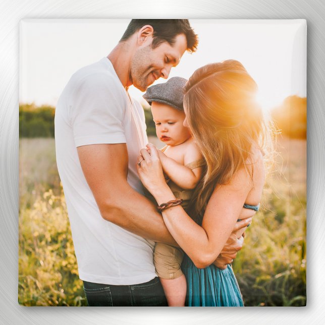 Your Photo Square Fridge Magnet (Creator Uploaded)