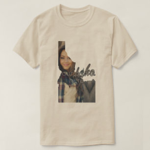 YOUR PHOTO State Of Idaho Shape T-shirt