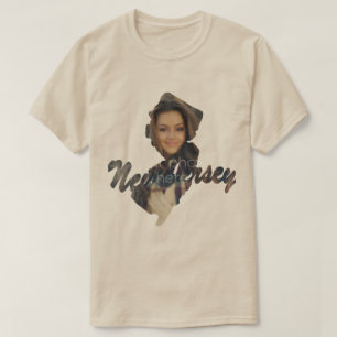 YOUR PHOTO State Of New Jersey Shape T-shirt