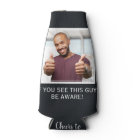 YOUR PHOTO & TEXT custom can cooler