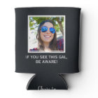 YOUR PHOTO & TEXT custom can cooler