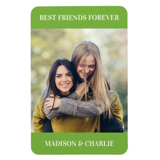 YOUR Photo & Text Magnet (Vertical)