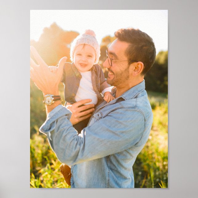 Your Photo Wall Poster Portrait (Front)