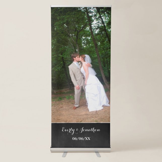 Your Photo Wedding Banner (Front)