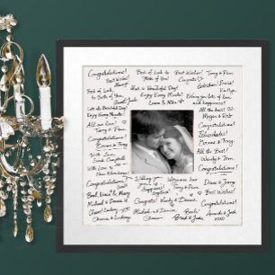 Your Photo Wedding Poster