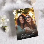 Your Photo Will You Be My Bridesmaid? V2 Invitation<br><div class="desc">Give your friends cute card featuring you and your friend and a personal note in your photo to ask to be in your bridal party with your,  Your Photo Will You Be My Bridesmaid? V2.  Great for any wedding.</div>
