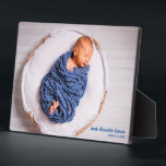 Your PHOTO with Built in Stand Plaque<br><div class="desc">A frameless, timeless way to display favourite photos or artwork! Perfect for newborn, family photos, graduation, wedding keepsake, engagement gift, family reunion, or any other special event. Simply upload your favourite photo - choose "personalise further" then Design Placement (on the left) to choose vertical or horizontal layout - adjust the...</div>