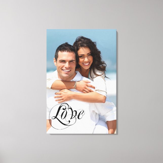 Your Photo Wrapped Canvas (Front)