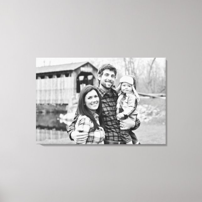 Your Photo Wrapped Canvas (Front)