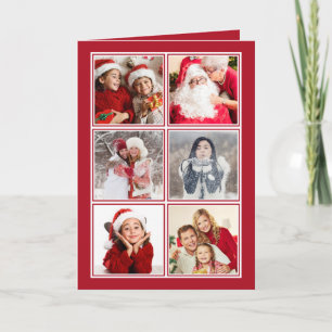 YOUR PHOTOS custom Christmas greeting card