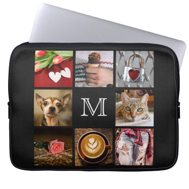 YOUR PHOTOS custom laptop sleeves (Front)