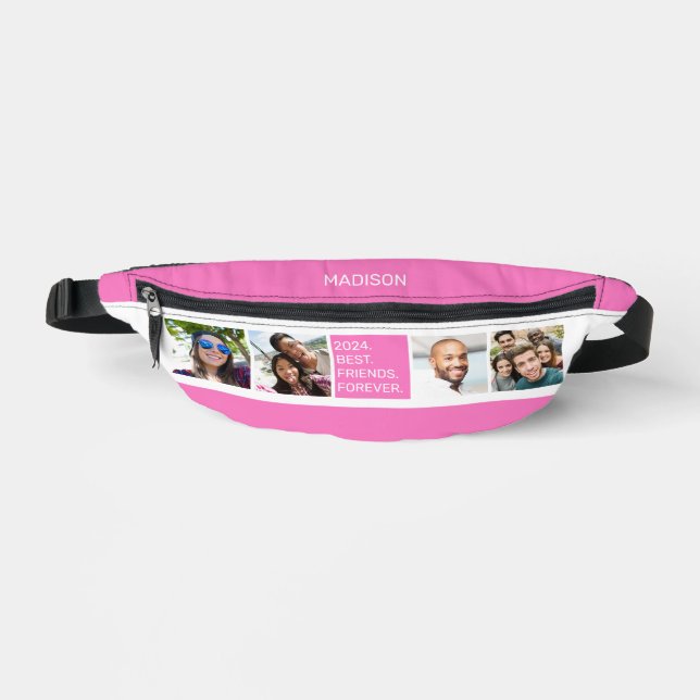 YOUR PHOTOS & Custom Text Bum Bags (Front)