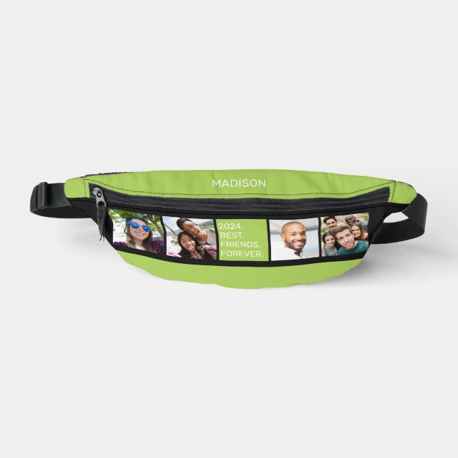 YOUR PHOTOS & Custom Text Bum Bags (Front)