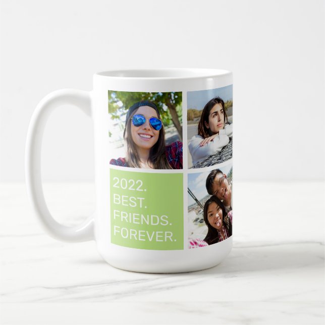 YOUR PHOTOS Custom Text mugs (Left)