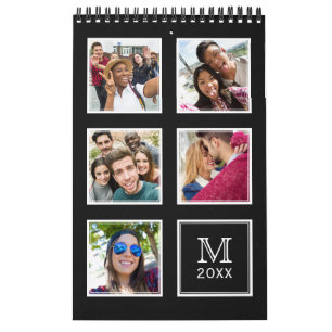 YOUR Photos & Monogram custom calendar