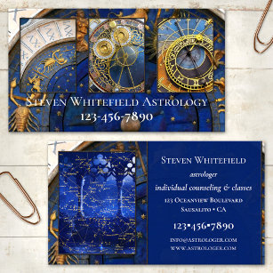 Your Photos Professional Astrologer Business Card