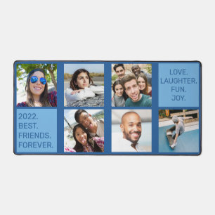 YOUR Photos, Text & Colour Desk Mat