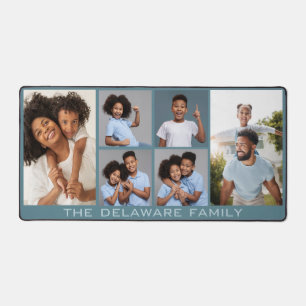 YOUR Photos, Text & Colour Desk Mat