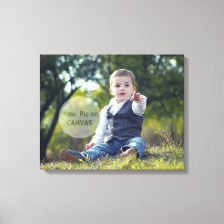 Your Pic on Canvas - 20" x  16" Print