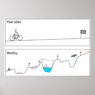 Your plan VS Reality Poster
