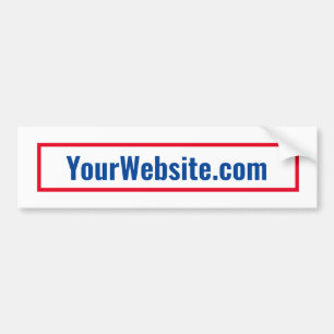 Your political website  bumper sticker