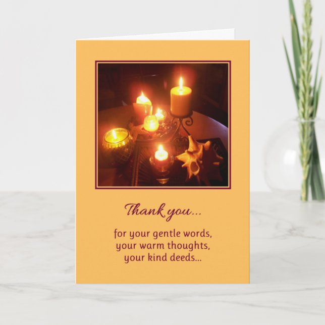 Your precious friendship... thank you card (Front)