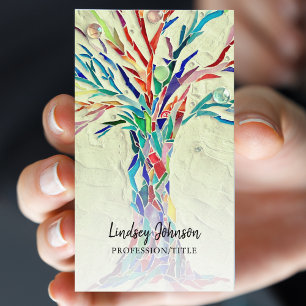 Your Profession Green  Business Card