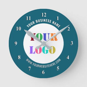 Your Promotional Branded Business Clock Template