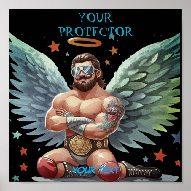 Your Protector Guardian Angel Show Wrestler Poster (Front)