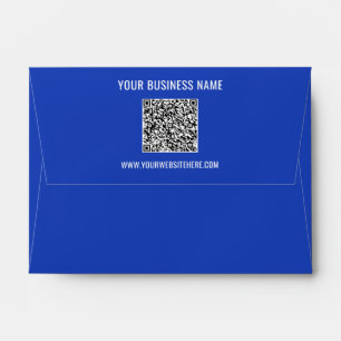 Your QR Code and Custom Text Personalised Envelope