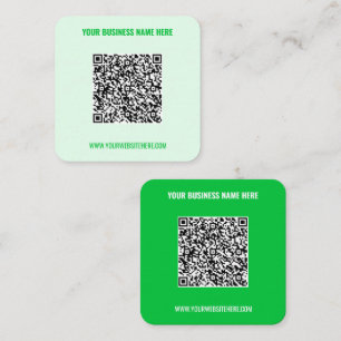 Your QR Code Business Cards Example Choose Colours