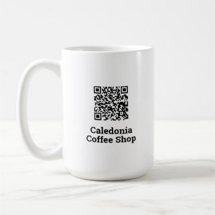 Your QR Code Design. Coffee Shop Mug