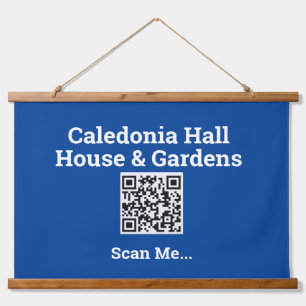 Your QR Code Design Hanging Tapestry