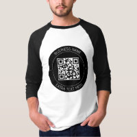 Your QR code & Editable Text | Black & White